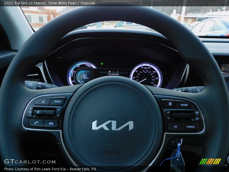 Snow White Pearl / Charcoal 2022 Kia Niro LX Hybrid