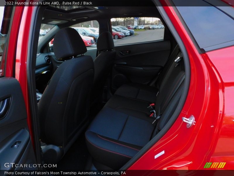 Pulse Red / Black 2022 Hyundai Kona N Line AWD
