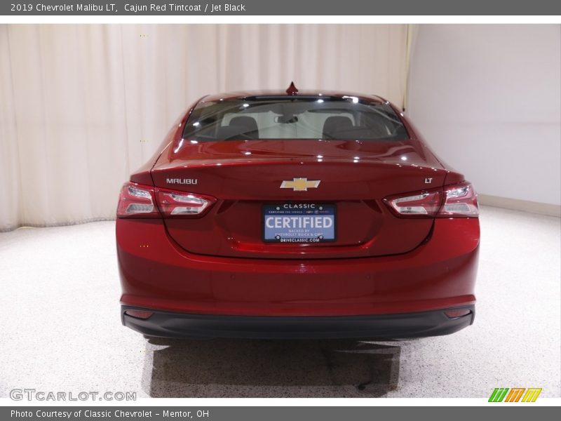 Cajun Red Tintcoat / Jet Black 2019 Chevrolet Malibu LT