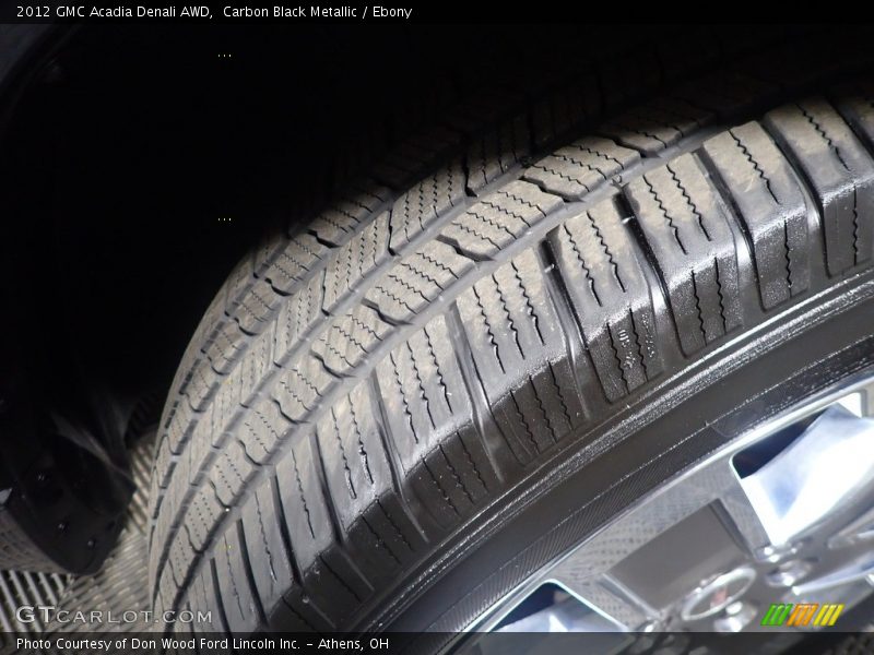 Carbon Black Metallic / Ebony 2012 GMC Acadia Denali AWD