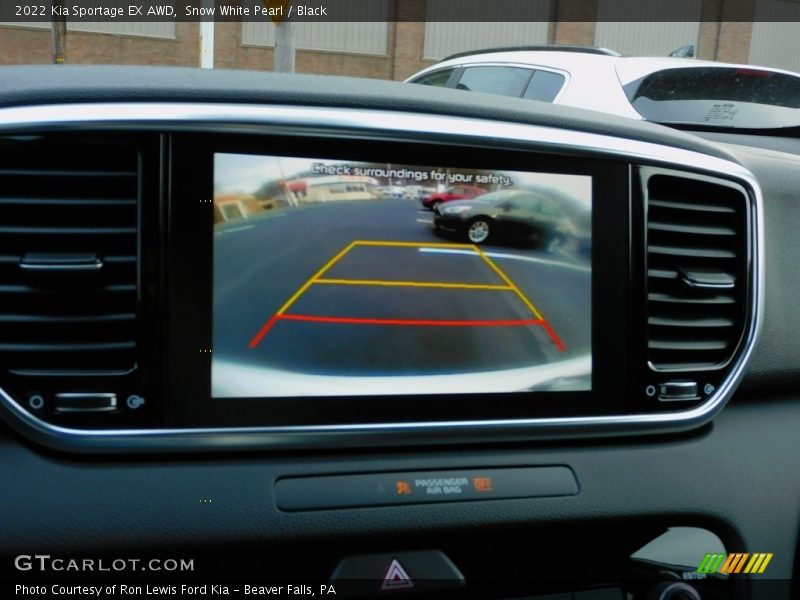 Snow White Pearl / Black 2022 Kia Sportage EX AWD