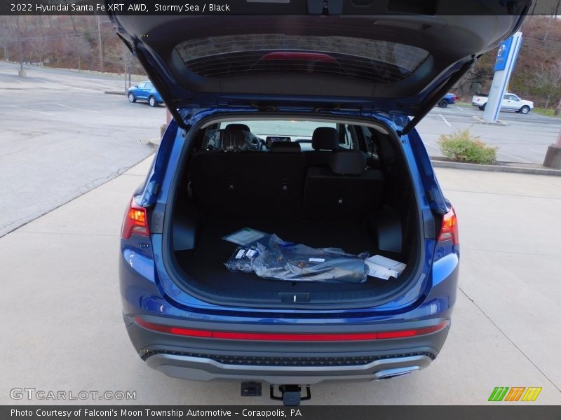Stormy Sea / Black 2022 Hyundai Santa Fe XRT AWD
