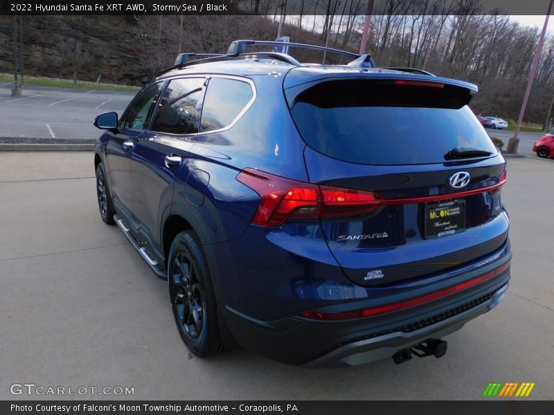 Stormy Sea / Black 2022 Hyundai Santa Fe XRT AWD