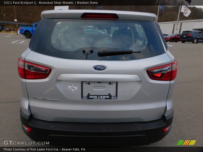 Moondust Silver Metallic / Medium Stone 2021 Ford EcoSport S