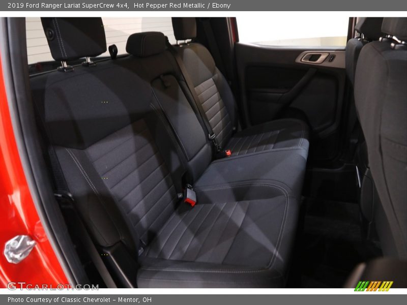 Hot Pepper Red Metallic / Ebony 2019 Ford Ranger Lariat SuperCrew 4x4