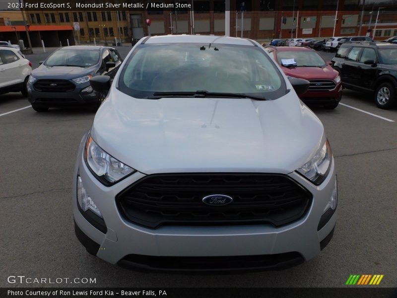 Moondust Silver Metallic / Medium Stone 2021 Ford EcoSport S