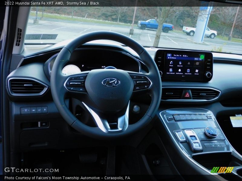 Stormy Sea / Black 2022 Hyundai Santa Fe XRT AWD