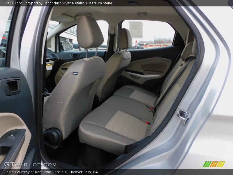 Moondust Silver Metallic / Medium Stone 2021 Ford EcoSport S