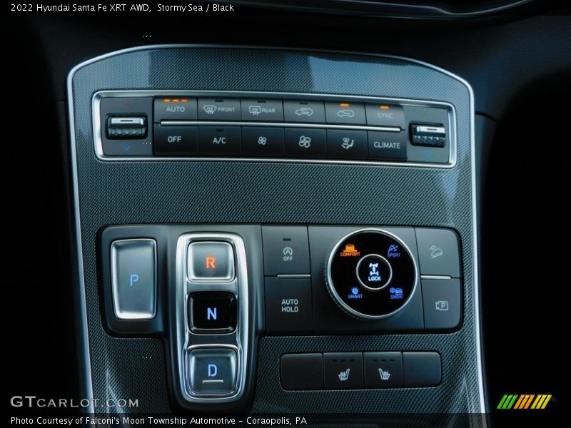 Stormy Sea / Black 2022 Hyundai Santa Fe XRT AWD