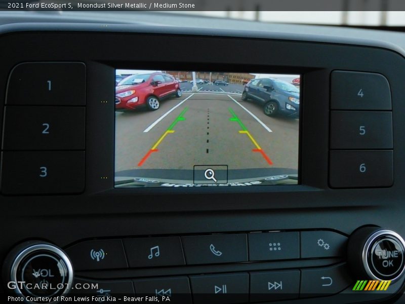 Moondust Silver Metallic / Medium Stone 2021 Ford EcoSport S