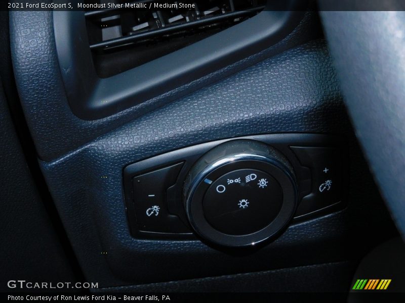 Moondust Silver Metallic / Medium Stone 2021 Ford EcoSport S