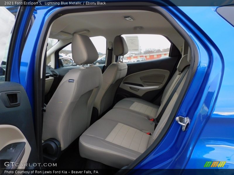 Lightning Blue Metallic / Ebony Black 2021 Ford EcoSport S