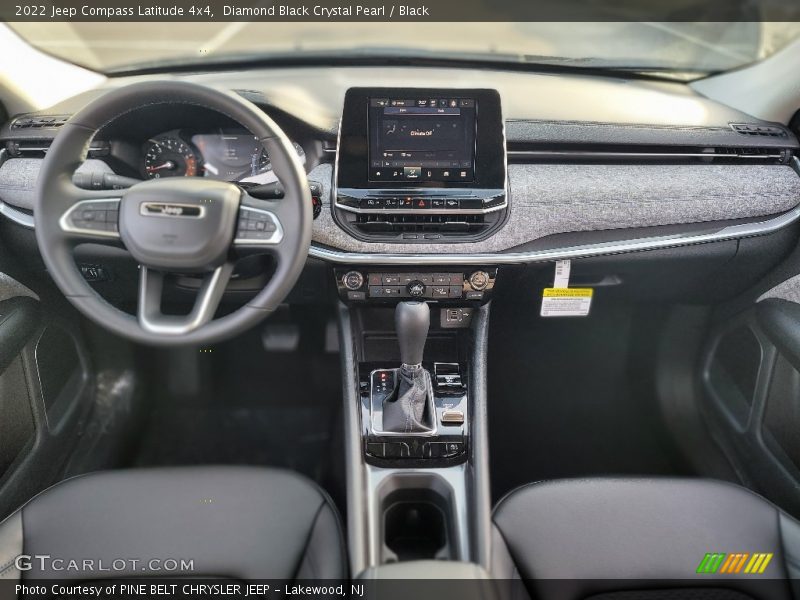 Diamond Black Crystal Pearl / Black 2022 Jeep Compass Latitude 4x4