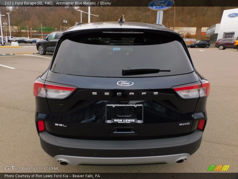 Antimatter Blue Metallic / Ebony 2021 Ford Escape SEL 4WD