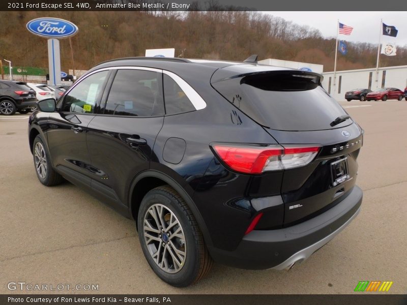 Antimatter Blue Metallic / Ebony 2021 Ford Escape SEL 4WD