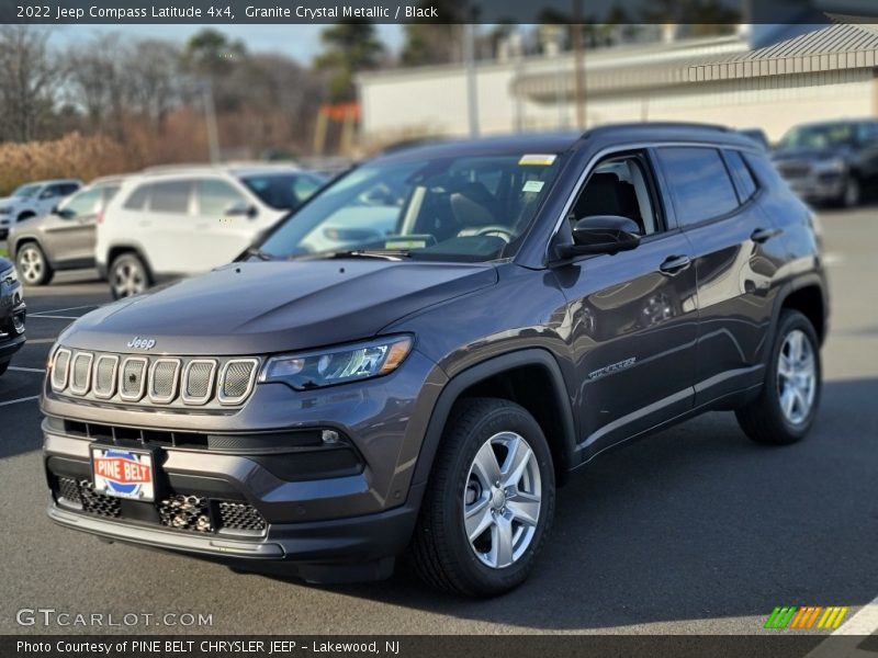 Granite Crystal Metallic / Black 2022 Jeep Compass Latitude 4x4