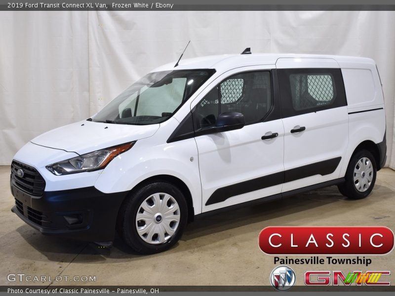 Frozen White / Ebony 2019 Ford Transit Connect XL Van