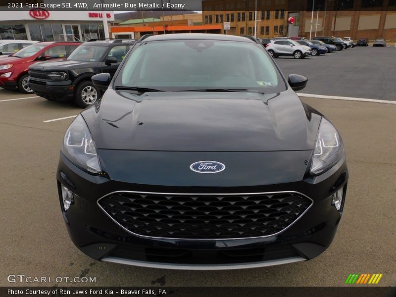 Antimatter Blue Metallic / Ebony 2021 Ford Escape SEL 4WD