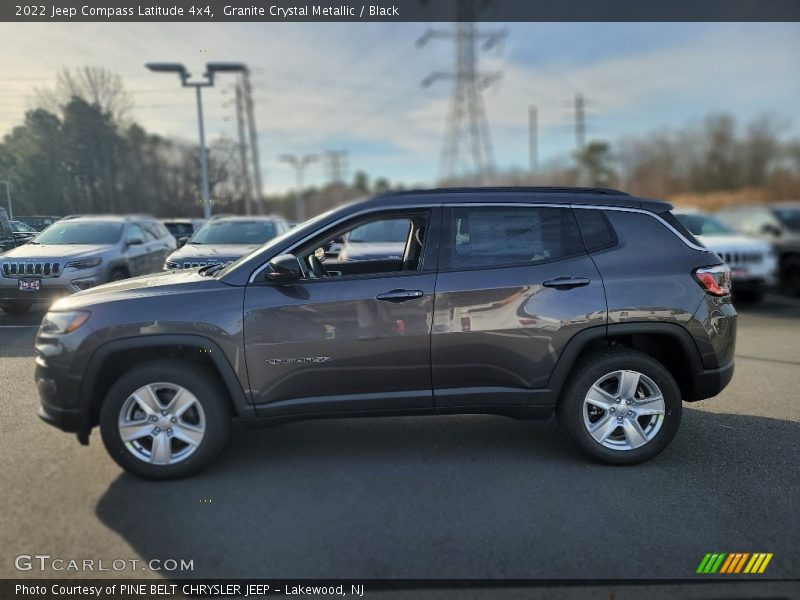 Granite Crystal Metallic / Black 2022 Jeep Compass Latitude 4x4