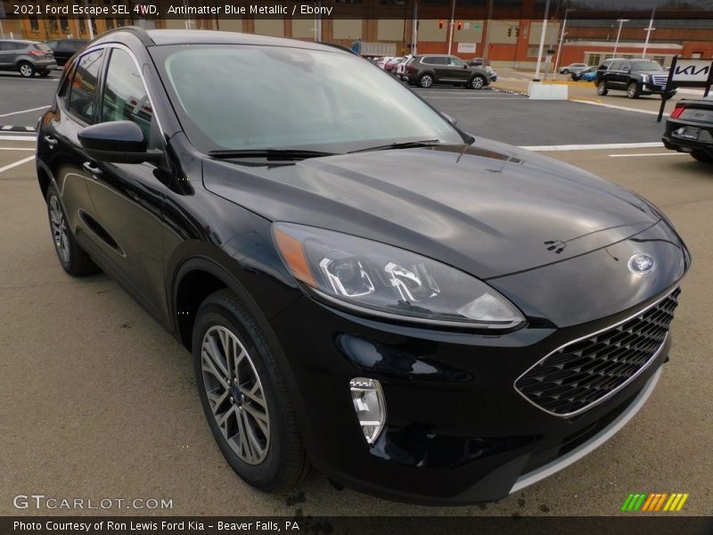 Antimatter Blue Metallic / Ebony 2021 Ford Escape SEL 4WD