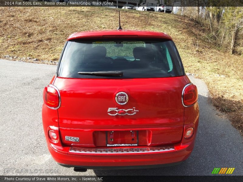 Rosso (Red) / Nero/Grigio (Black/Grey) 2014 Fiat 500L Easy