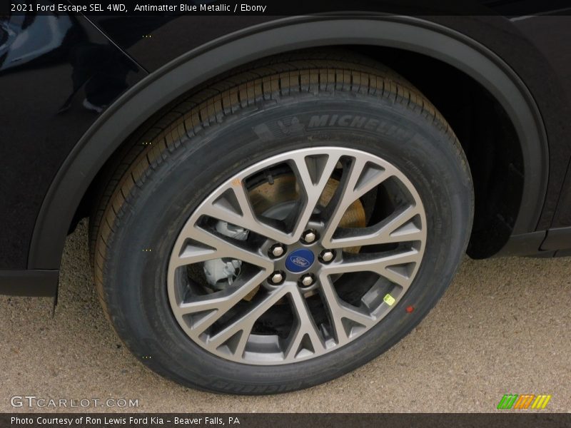 Antimatter Blue Metallic / Ebony 2021 Ford Escape SEL 4WD