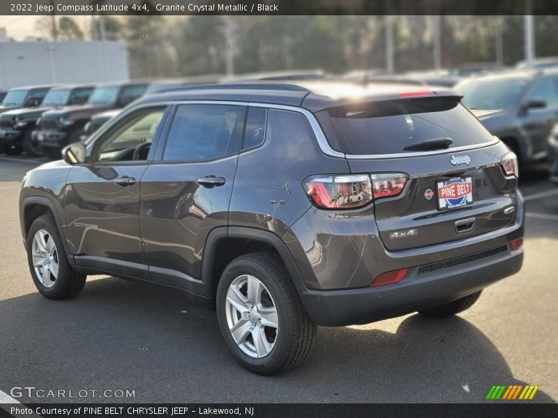 Granite Crystal Metallic / Black 2022 Jeep Compass Latitude 4x4
