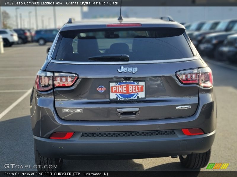 Granite Crystal Metallic / Black 2022 Jeep Compass Latitude 4x4