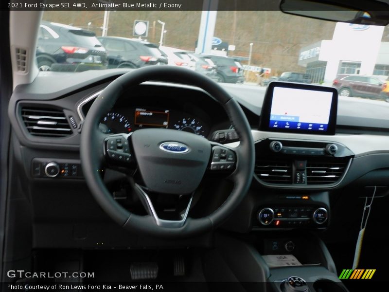 Antimatter Blue Metallic / Ebony 2021 Ford Escape SEL 4WD