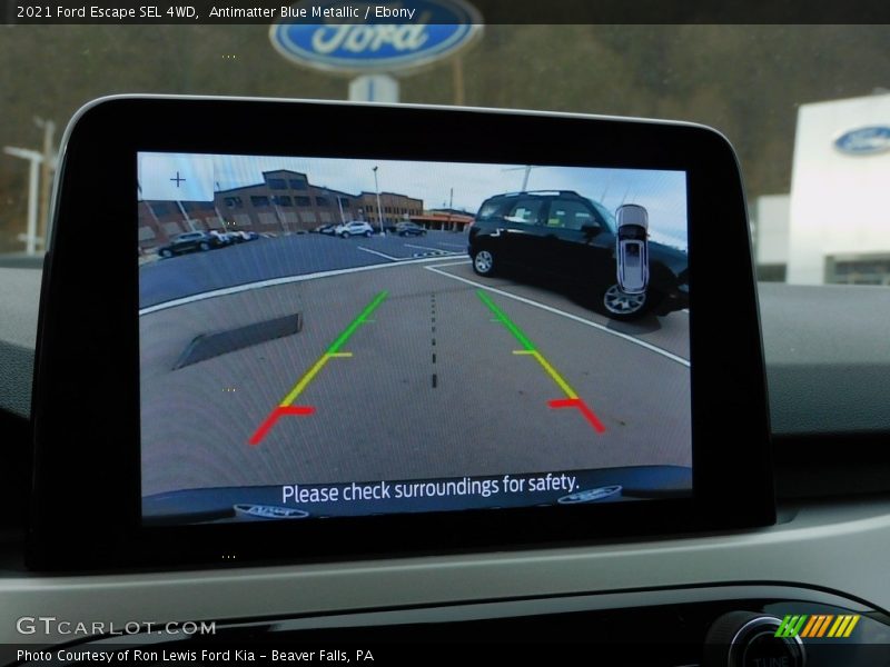 Antimatter Blue Metallic / Ebony 2021 Ford Escape SEL 4WD