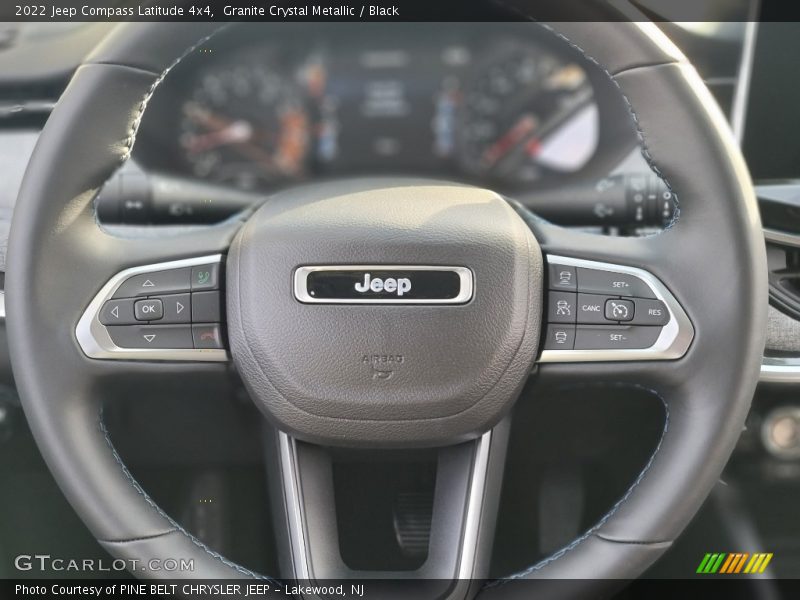 Granite Crystal Metallic / Black 2022 Jeep Compass Latitude 4x4