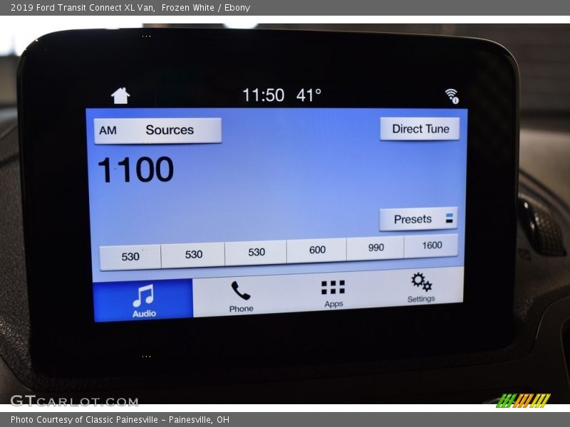 Frozen White / Ebony 2019 Ford Transit Connect XL Van