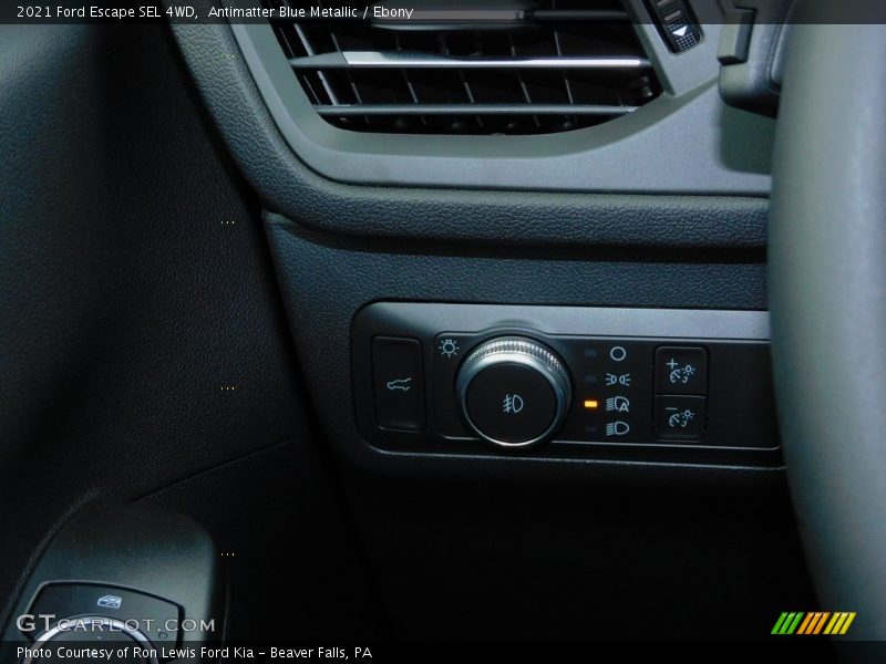 Antimatter Blue Metallic / Ebony 2021 Ford Escape SEL 4WD