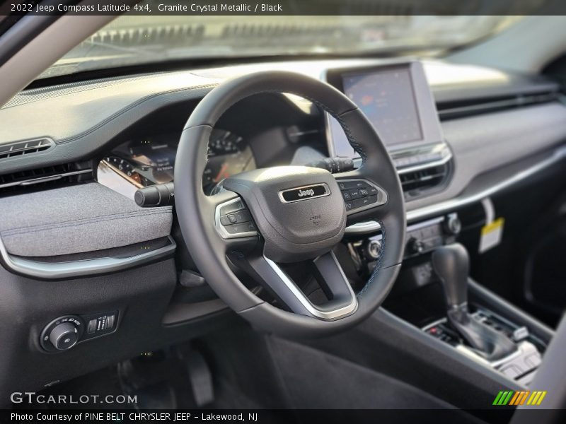 Granite Crystal Metallic / Black 2022 Jeep Compass Latitude 4x4