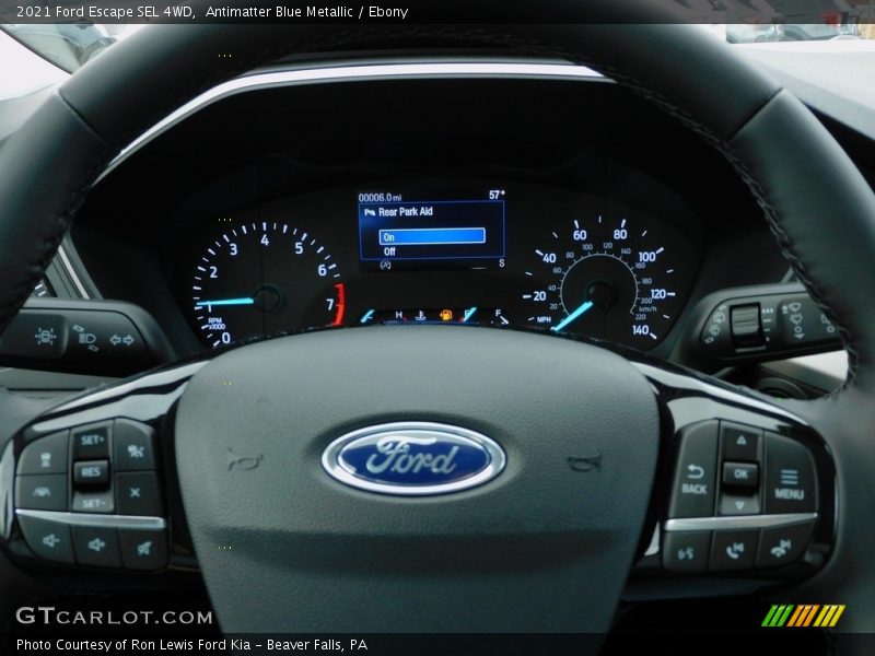 Antimatter Blue Metallic / Ebony 2021 Ford Escape SEL 4WD