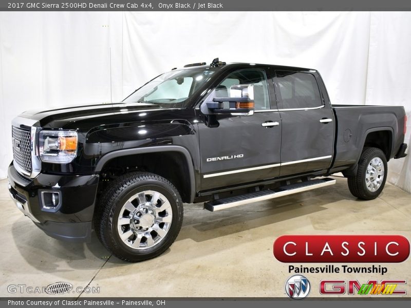 Onyx Black / Jet Black 2017 GMC Sierra 2500HD Denali Crew Cab 4x4