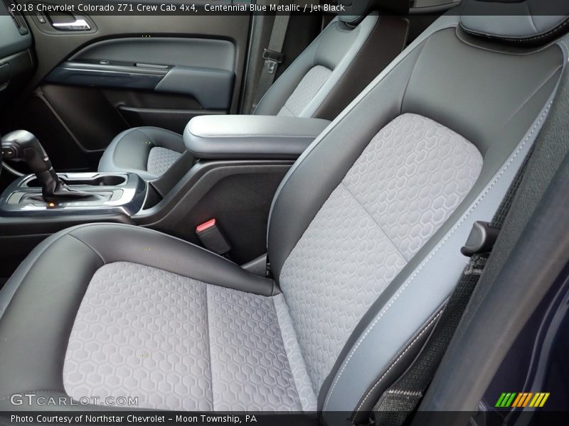 Centennial Blue Metallic / Jet Black 2018 Chevrolet Colorado Z71 Crew Cab 4x4