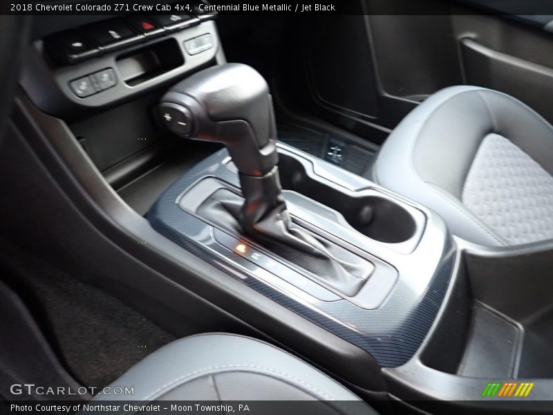 Centennial Blue Metallic / Jet Black 2018 Chevrolet Colorado Z71 Crew Cab 4x4