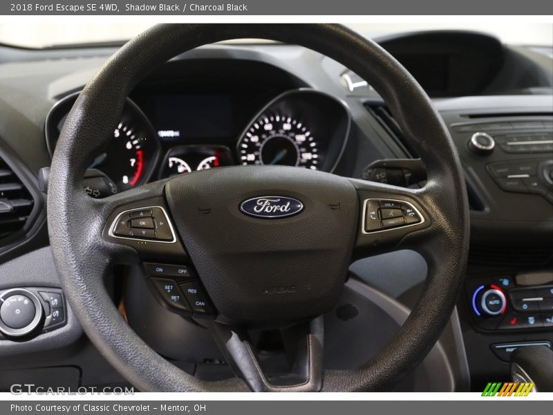 Shadow Black / Charcoal Black 2018 Ford Escape SE 4WD