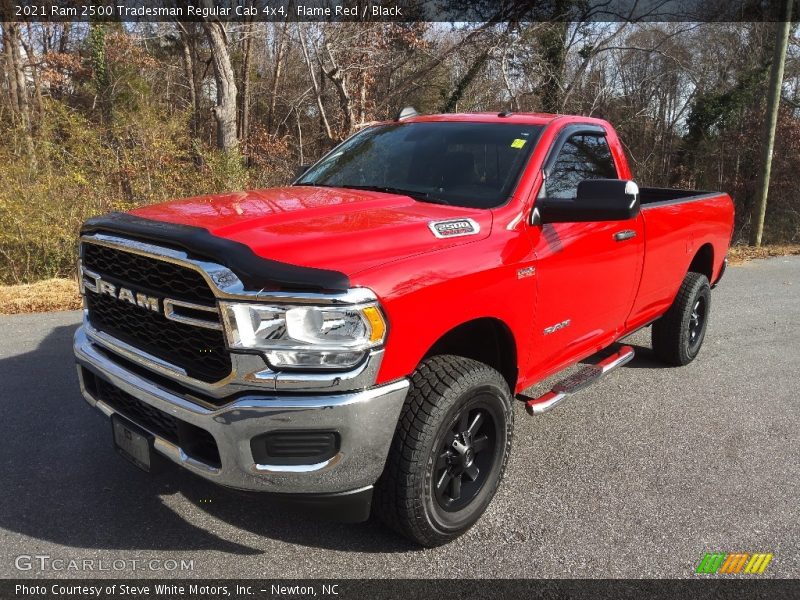 Flame Red / Black 2021 Ram 2500 Tradesman Regular Cab 4x4