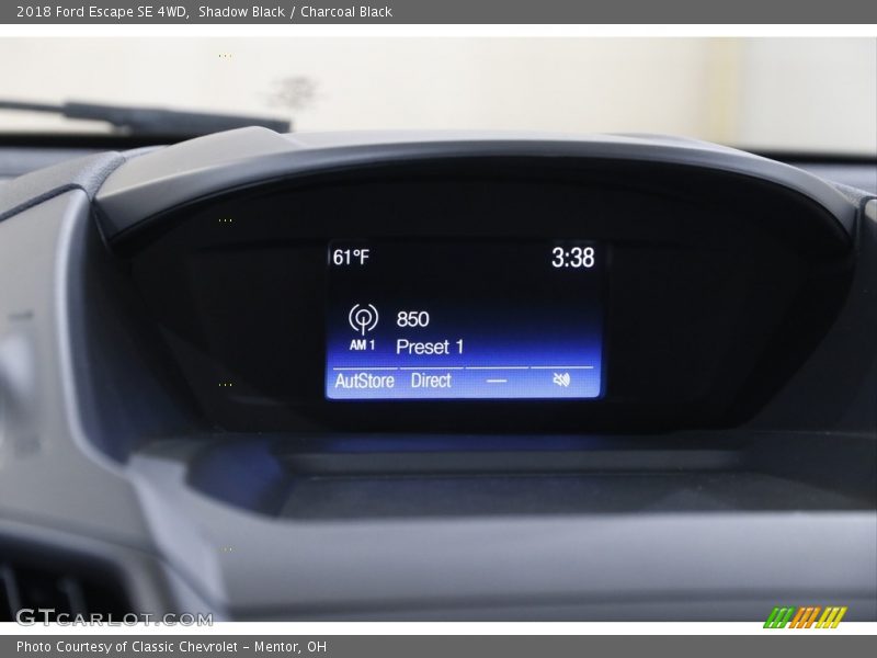 Shadow Black / Charcoal Black 2018 Ford Escape SE 4WD