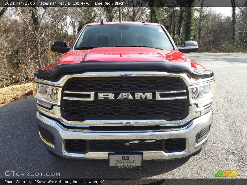 Flame Red / Black 2021 Ram 2500 Tradesman Regular Cab 4x4