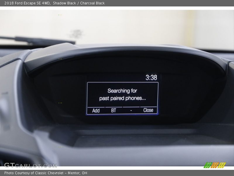 Shadow Black / Charcoal Black 2018 Ford Escape SE 4WD
