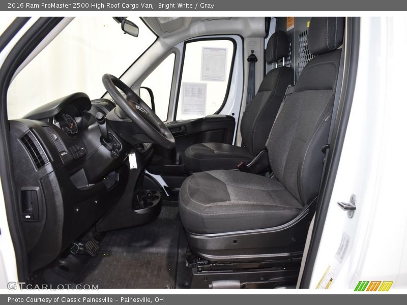 Front Seat of 2016 ProMaster 2500 High Roof Cargo Van