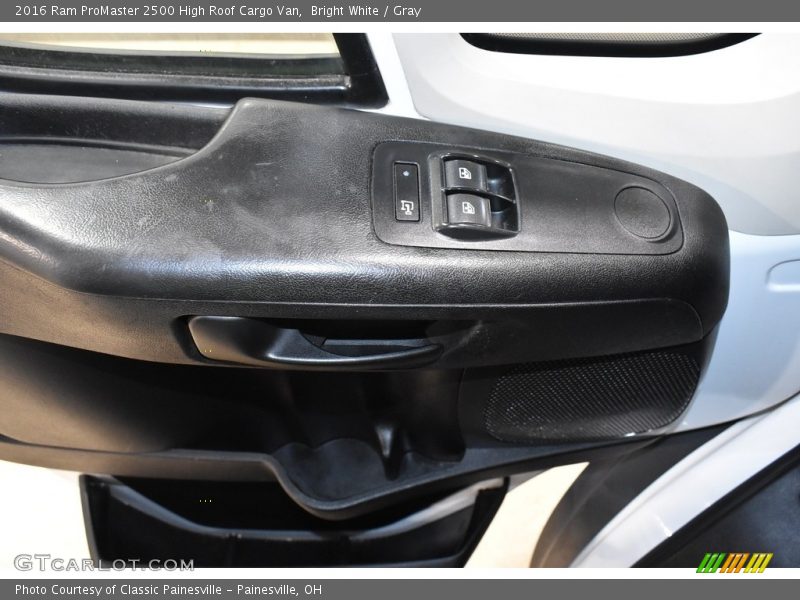 Bright White / Gray 2016 Ram ProMaster 2500 High Roof Cargo Van