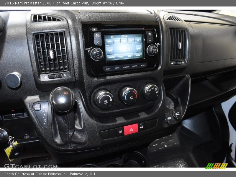 Controls of 2016 ProMaster 2500 High Roof Cargo Van