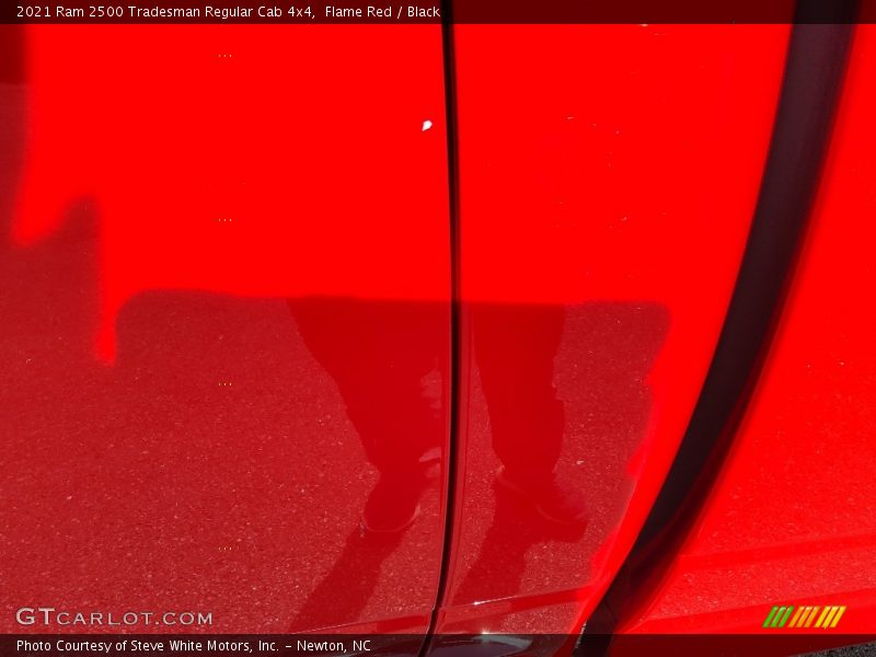 Flame Red / Black 2021 Ram 2500 Tradesman Regular Cab 4x4