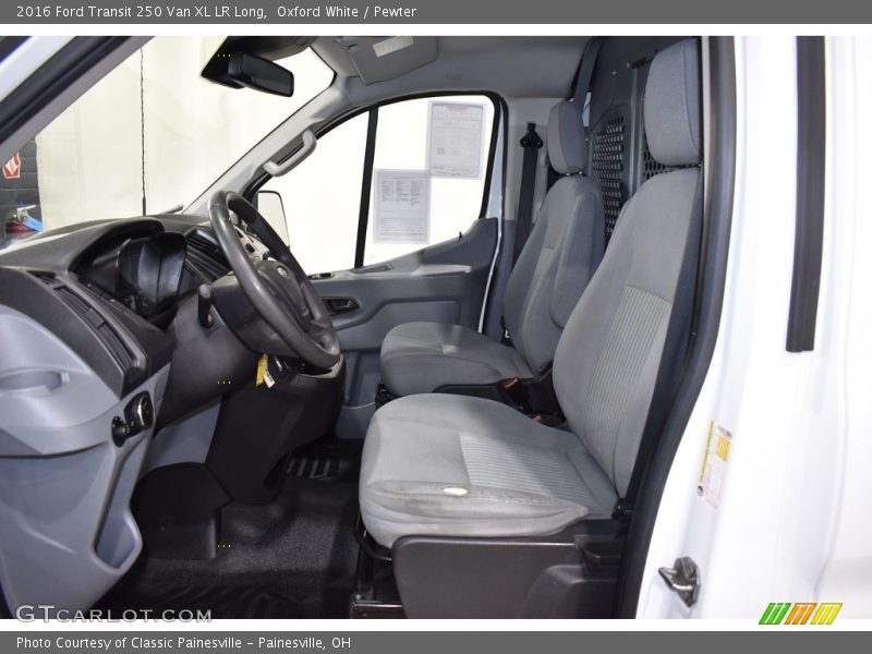 Front Seat of 2016 Transit 250 Van XL LR Long