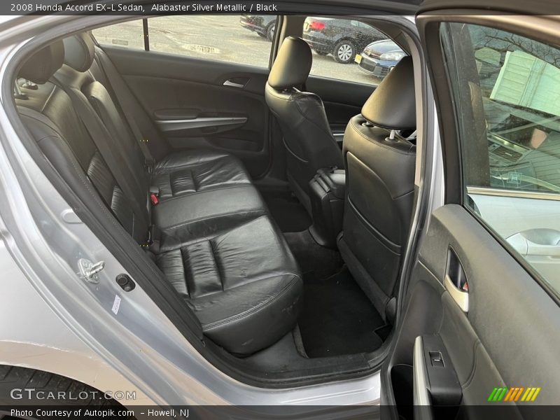 Alabaster Silver Metallic / Black 2008 Honda Accord EX-L Sedan