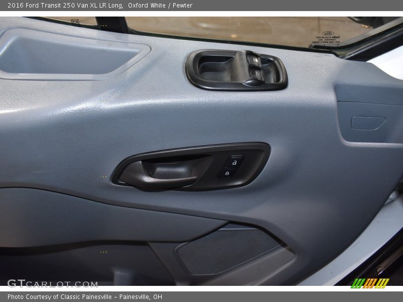 Oxford White / Pewter 2016 Ford Transit 250 Van XL LR Long